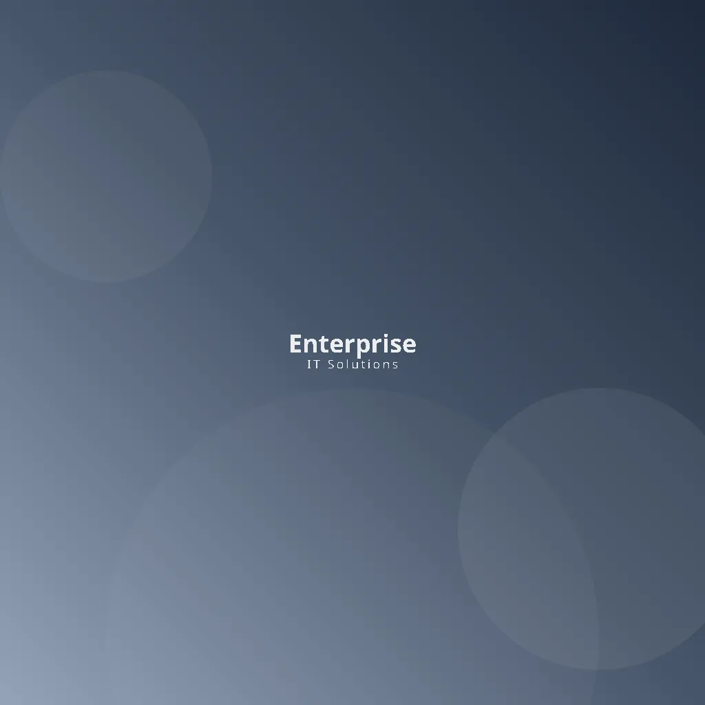 Enterprise — Services Overview Enterprise — Services Overview