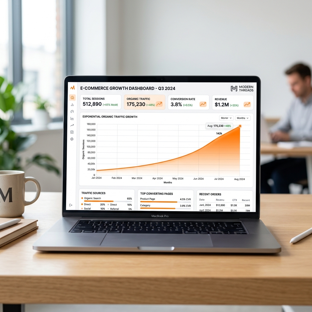 How We Grew a Client's Traffic 340% in 8 Months