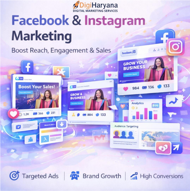 Best Facebook and Instagram Marketing Services In Hisar and Haryana