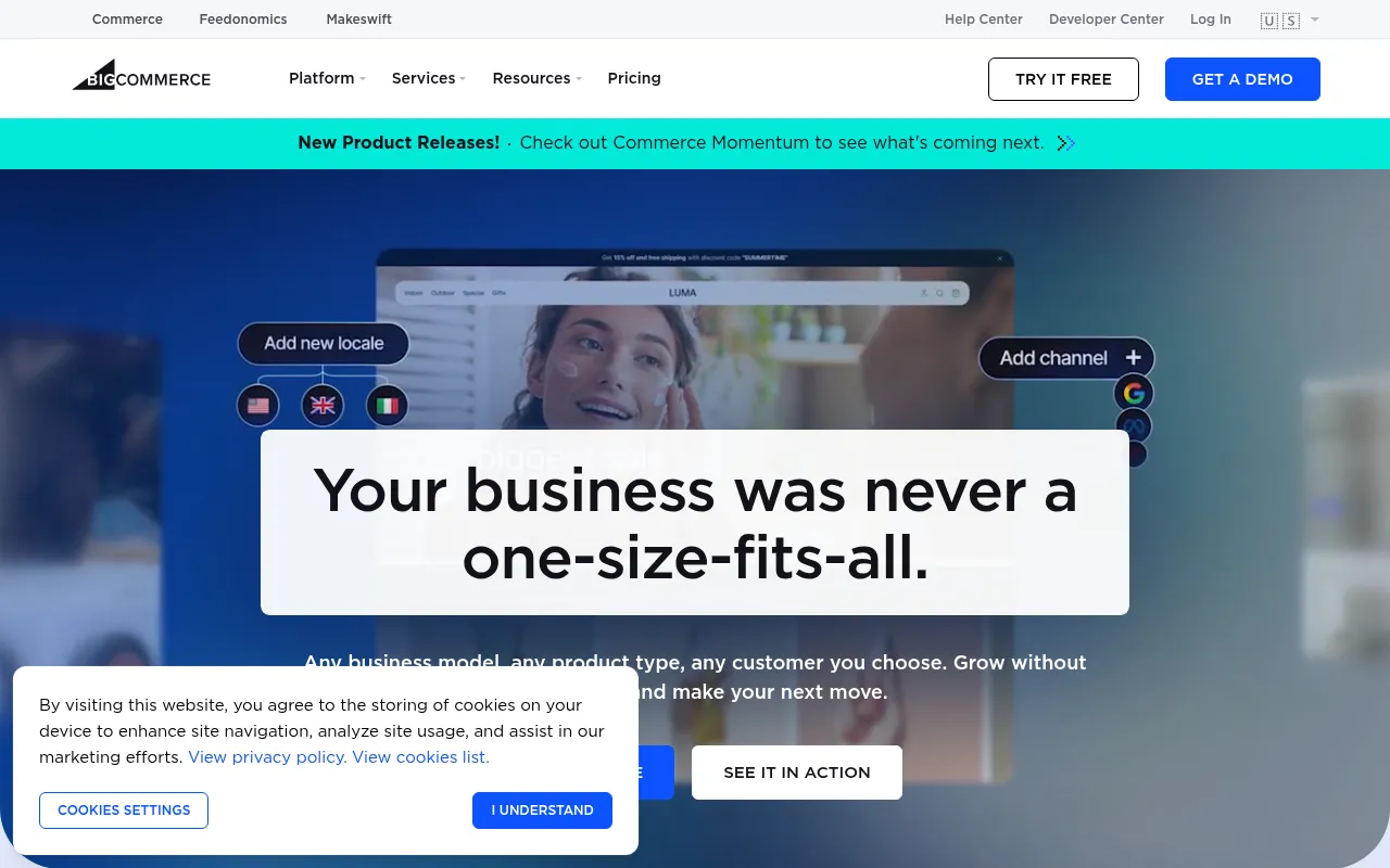 BigCommerce — SaaS E-commerce Platform