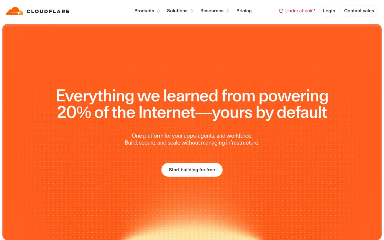 Cloudflare — Web Performance & Security