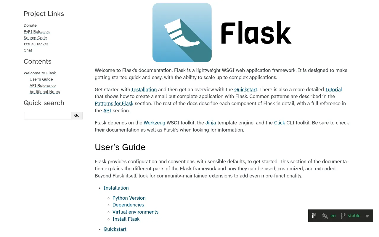 Flask architecture — system design and component overview