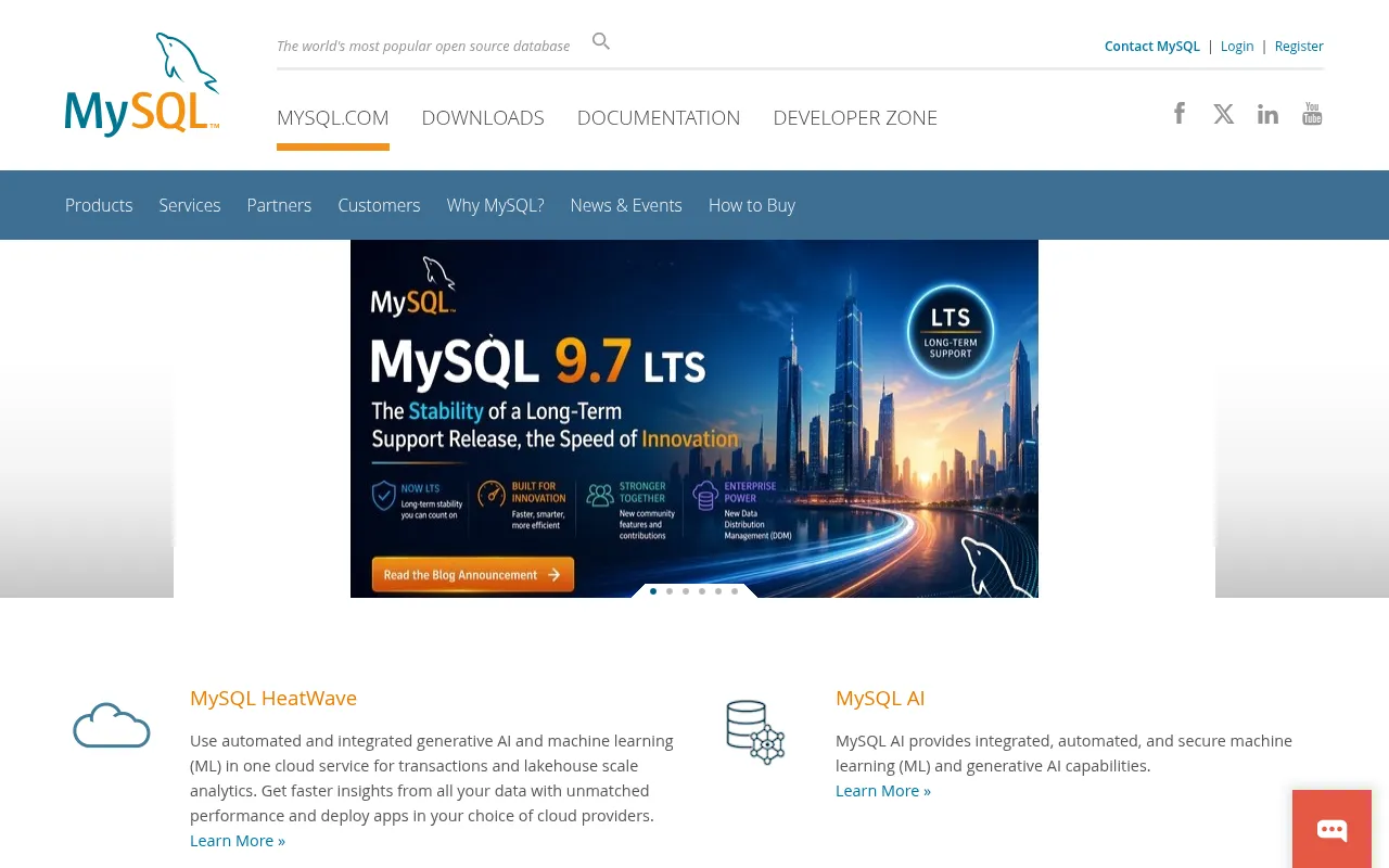 MySQL — Popular Open-Source Database