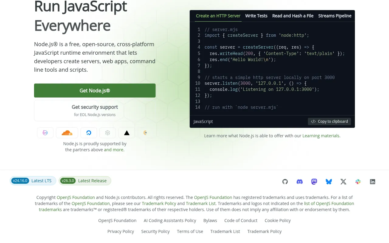 Node.js metrics — performance benchmarks and adoption stats