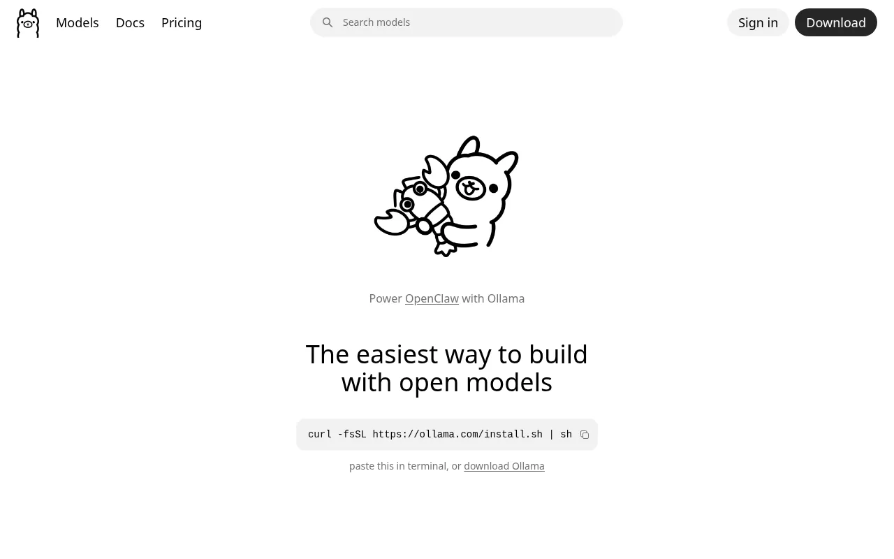 Ollama architecture — system design and component overview