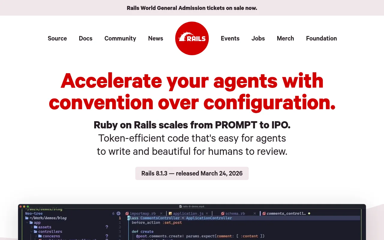 Ruby on Rails