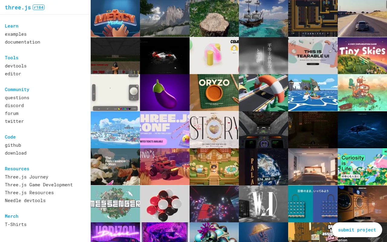 Three.js architecture — system design and component overview