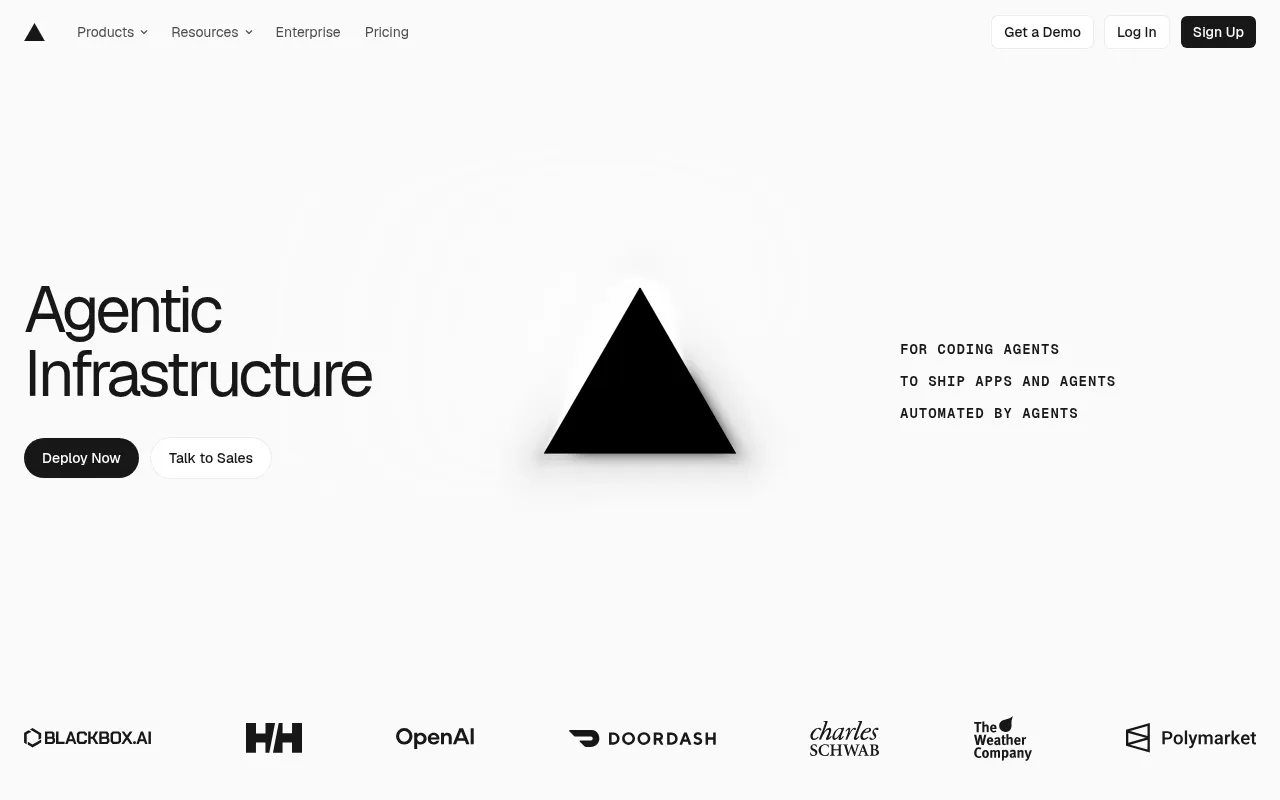 Vercel architecture — system design and component overview