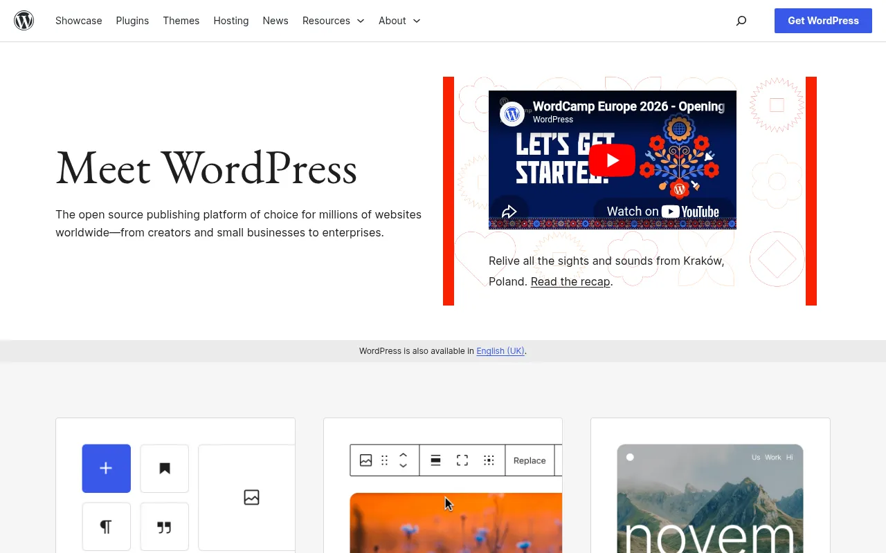 WordPress — World's Leading CMS