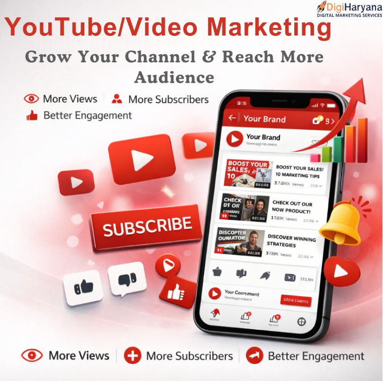 Best Youtube Marketing Services In Hisar and Haryana